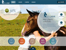 Tablet Screenshot of cheval-assur.com